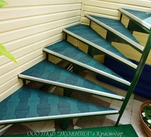 Плитка резиновая высокопрочная для ступеней и пандуса - Лестницы в Краснодарском Крае