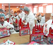 Сборщики/упаковщики сладких подарков - Без опыта работы в Крымске