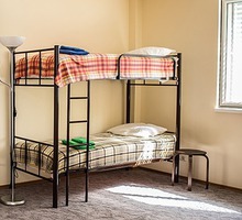 Кровати двухъярусные, односпальные для хостелов и гостиниц - Мебель для спальни в Сочи