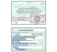 Лицензия на международные перевозки - Грузовые перевозки в Краснодарском Крае