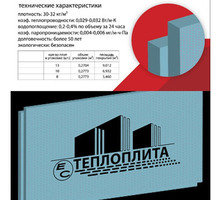 ЕС ТЕПЛОПЛИТА из экструдированного пенополистирола 585х1185мм (30мм) - Ремонт, отделка в Краснодарском Крае