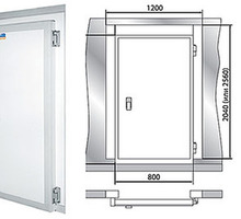 Дверь для холодильной камеры - Продажа в Краснодарском Крае