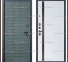 Входная дверь МАРСИ Олива софт / Белый софт 104 мм Россия - Двери входные в Краснодаре