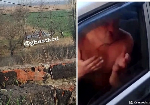 СМИ: Под Краснодаром голый мужчина катал на машине толпу детей