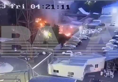 Губернатор назвал причиной взрыва в Краснодаре падение двух дронов